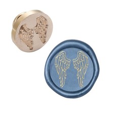 CRASPIRE Wax Seal Stamp Head Angel Wings Replacement Sealing