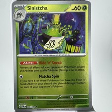 Carta Pokémon TCG Sinistcha 006/084 Holo