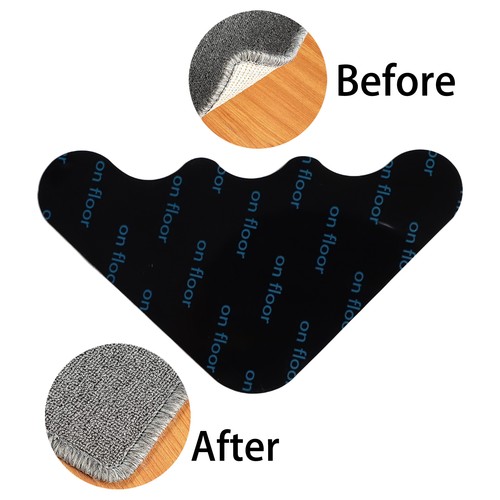 12Pcs Rug Grips Reusable Household Tool Stabile Carpet Fixing Sticker Removable - Picture 62 of 111
