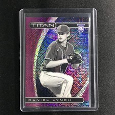 2021 Chronicles Daniel Lynch Titan Rookie Purple Mojo 91/99