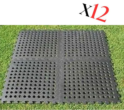 BOX MIT 12 Kampa 4er Pack Easy Lock Verschluss Schaumstofffliese Fitnessstudio Bodenbelag (48) Fliesen
