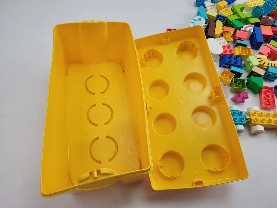 Konvolut Lego Duplo + Box 2012 Kunststoff Spielzeug Kinder Bausteine #2512527 - Bild 2 von 4