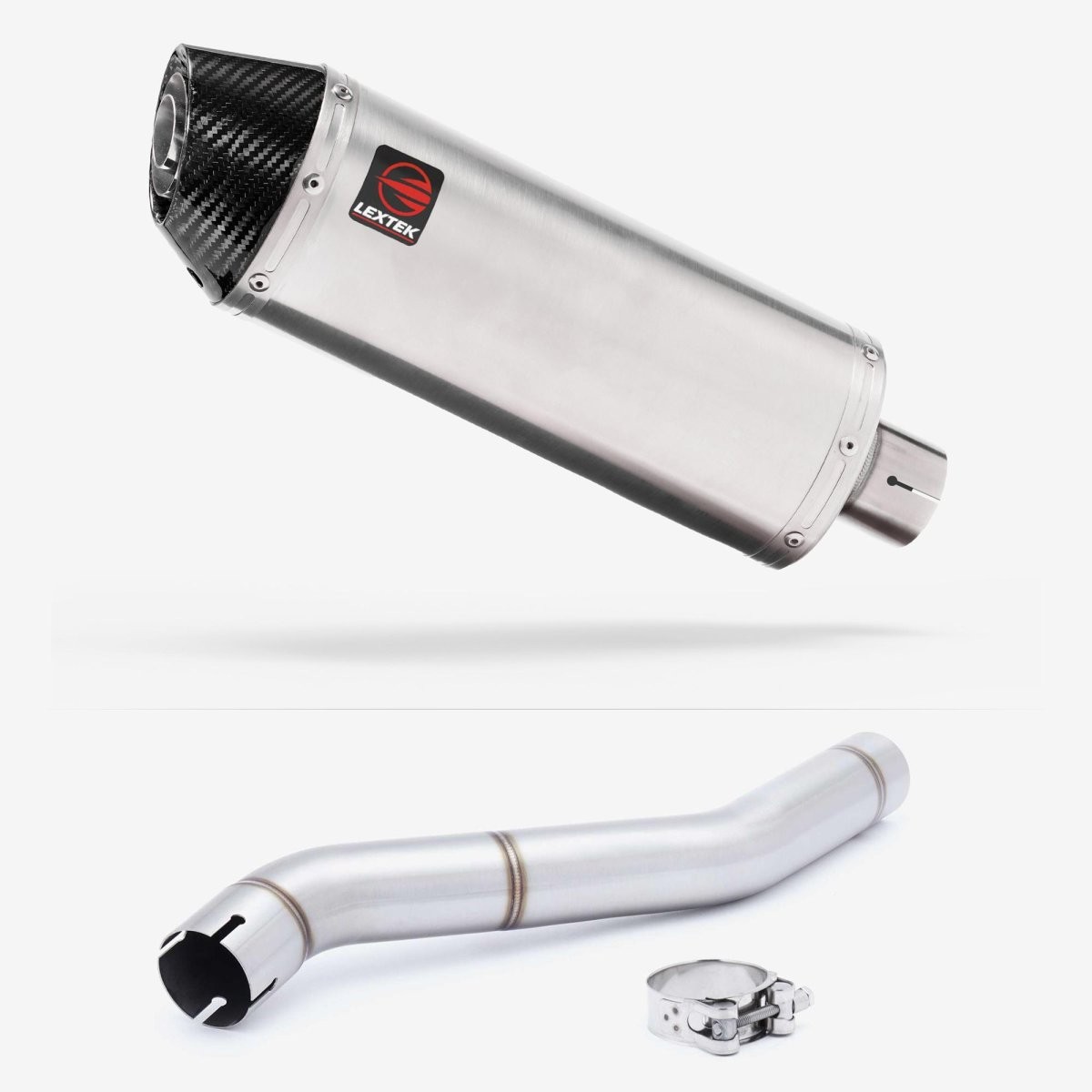 Lextek Slip-on Stainless Steel 300mm Exhaust for Honda CBR600 F 87-90