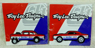 #ad #ad Troy Lee Designs Lot of 2 Pins Camaro Bel Air Gasser $59.95