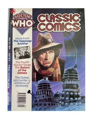 Vintage 1994 Marvels Doctor Dr Who Classic Comics Ausgabe Nr. 17 2. März