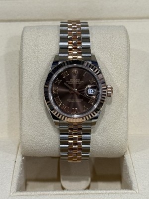 Rolex Lady-Datejust 28mm, Chocolate Roman, Jubilee, 279171-0009 2024