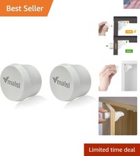 2 Pack Magnetic Cabinet Locks Keys - Extra Stronger Baby Proofing Magnet Draw...
