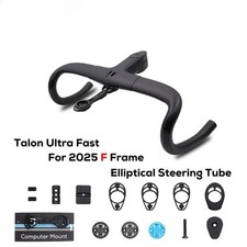 Tubo sterzo ovale larghezza 340-420 mm manubrio bici strada carbonio