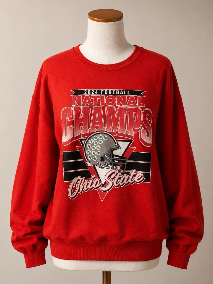 Pickleball by Royce Apparel Sweatshirt rouge M graphique - Photo 1/4