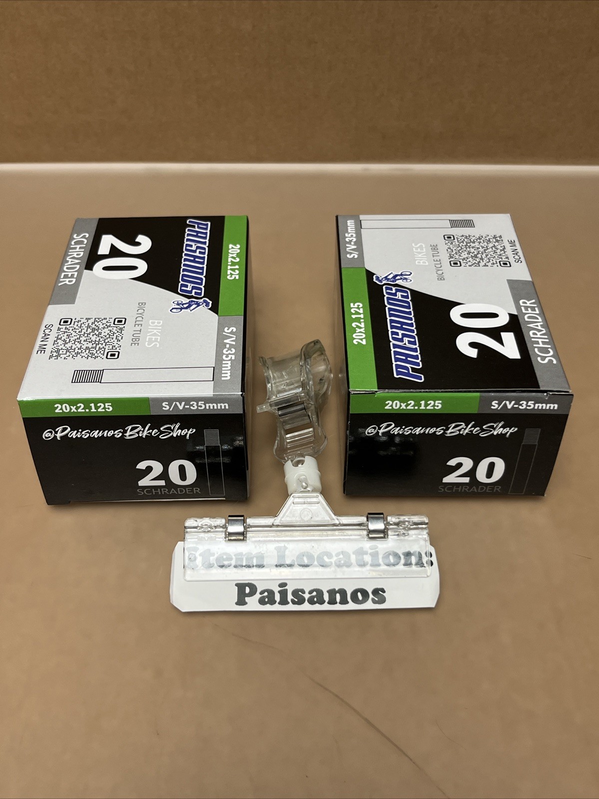 Lot (2) Pair 20 x 2.125” Schrader Valve Inner Tube Bmx Cruiser Bicycle E-Bike GT