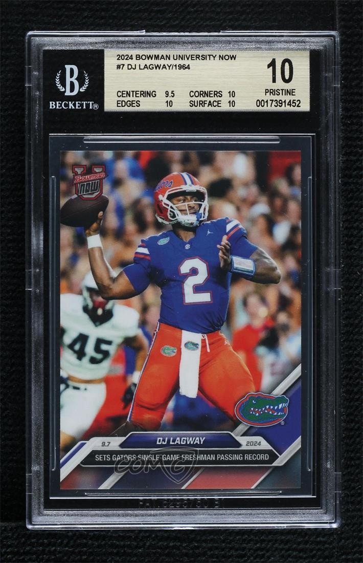 2024 Bowman U Now /1964 DJ Lagway #7 BGS 10 PRISTINE 3hd
