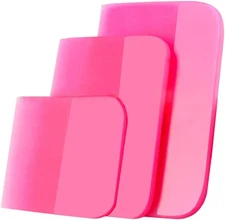 zipelo 3PCS Car TPU Rubber Squeegee, Car Vinyl Wrap Tool Kit, Auto Vinyl Wraps A