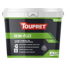 Toupret Skim-Flex TX 140 Flexible Filler - 5kg - EXCELLENT EXPIRY DATE