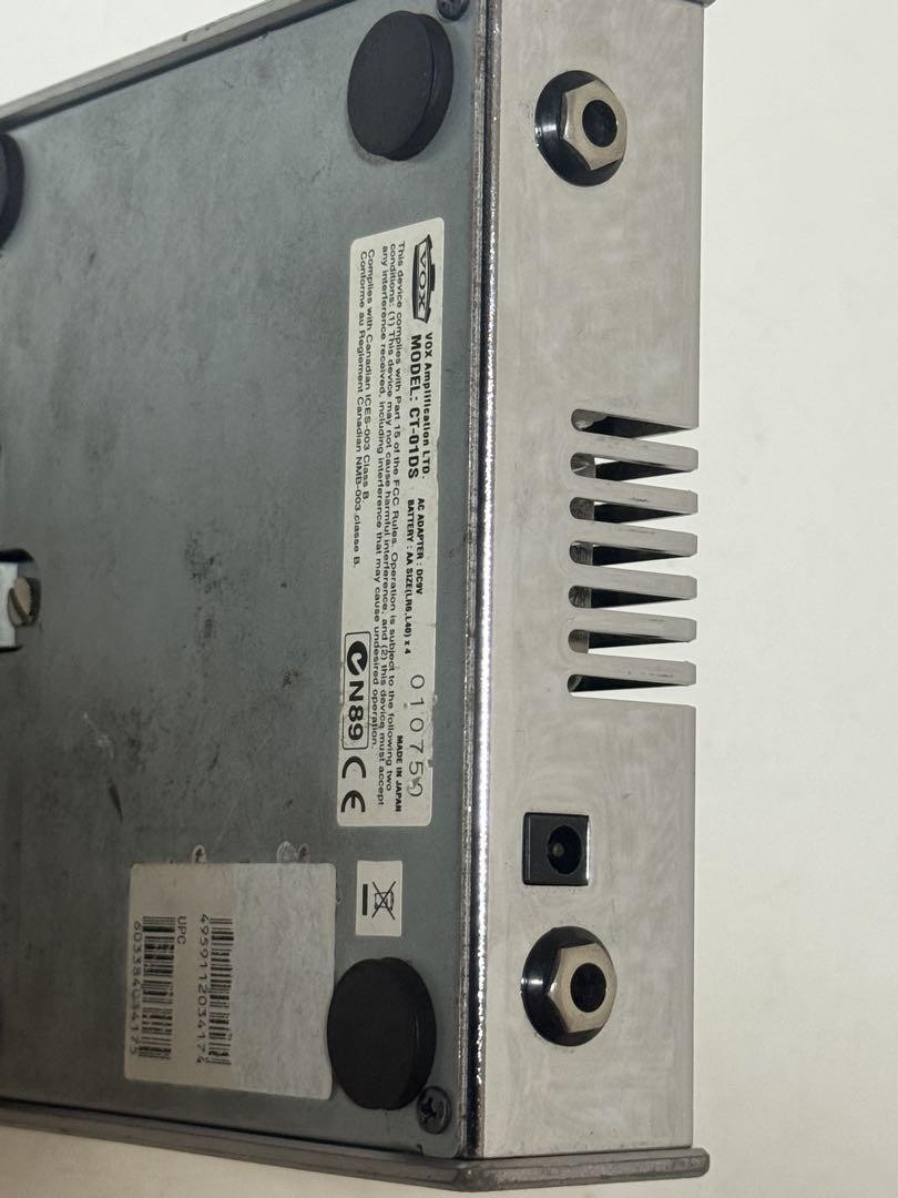 VOX CT-01DS Bulldog Distortion Made in Japan Guitar Effect