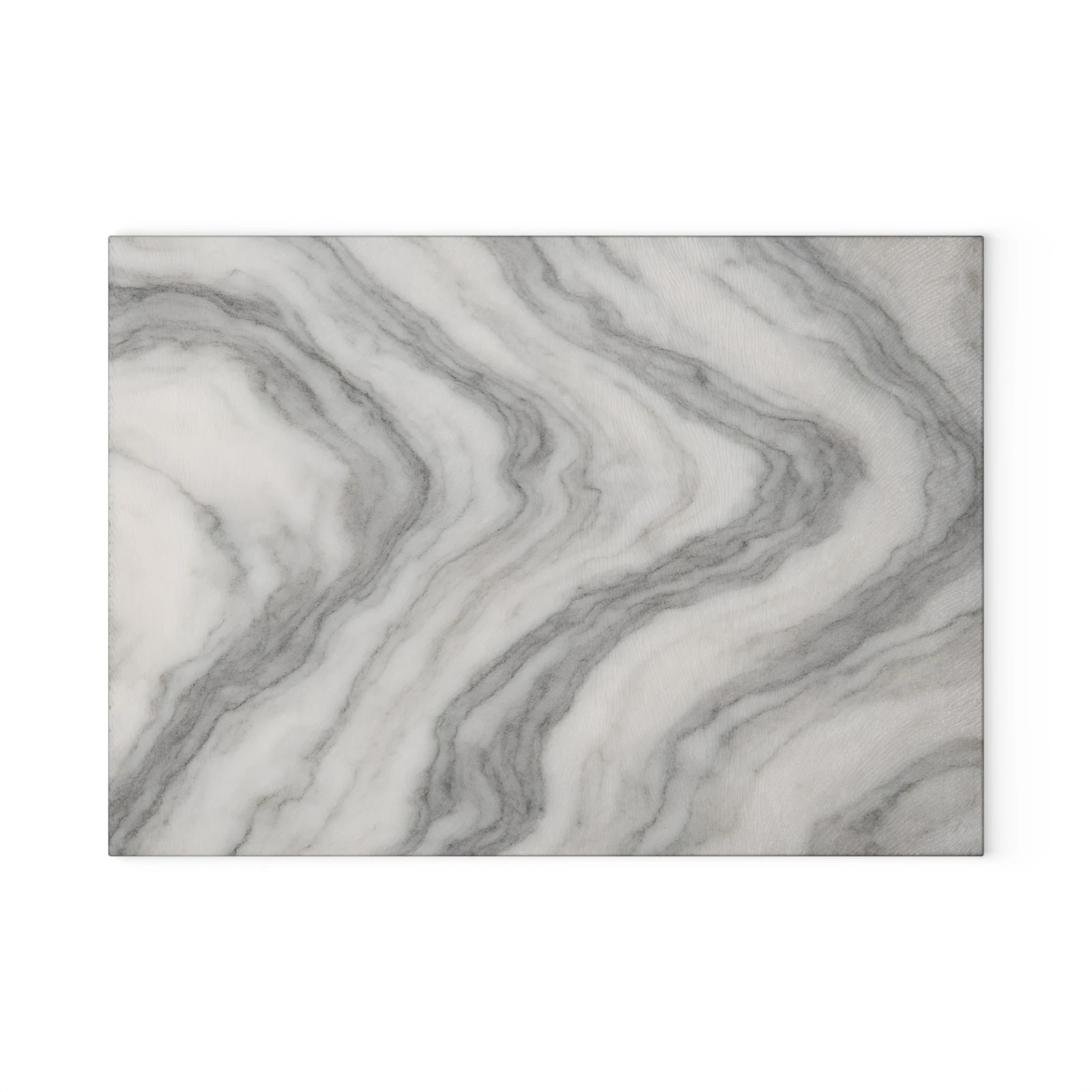 Gray Marble Pattern Glass Cutting Board | Marble Kitchen Decor | Non-Slip
Opens in a new window or t