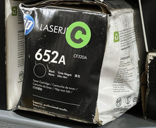 Original HP 652A LaserJet Toner Cartridge CF320A - Black-Worn Box