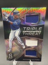 2017 Panini Chronicles - Spectra Triple Threat Materials Anthony Alford #TTM-AA