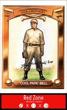 1989 Kahn's/Hillshire Farm Cooperstown Collection - #NNO Cool Papa Bell EX+ NM.