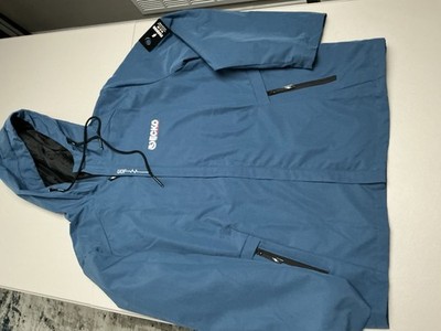 Ecko Unltd Blue Hooded Zip Jacket Men's Size L Casual Logo Accent