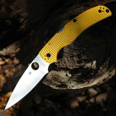 SPYDERCO NATIVE CHIEF LIGHTWEIGHT SALT FOLDING KNIFE CPM-MAGNA CUT C244PYL