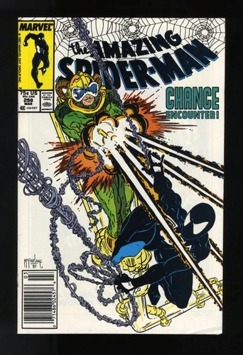 Amazing Spider-Man #298 VF+ 8.5 Newsstand Variant Marvel 1988