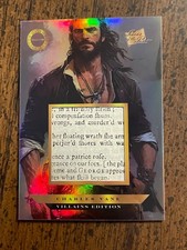 Charles Vane Historical Relic WOW 2025 Pieces of the Past Villains Edition #416