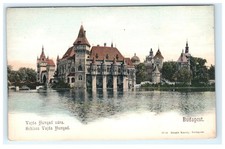 Vintage Budapest Vajda Hunyad Castle Lithograph Postcard