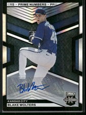 #126 Blake Wolters 2023 Panini Elite Extra Edition #/200 Auto Prime Numbers A