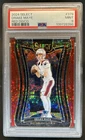 2024 Panini Select Drake Maye Suite Red Disco Prizm RC #/49 Patriots PSA 9