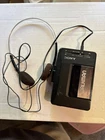 Vintage Sony Walkman Portable Cassette Player AM/FM Radio WM-F2015
