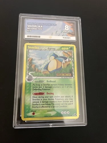 Delta Species Snorlax 10/101 Reverse Holo 8 MINT-NM Pokemon Cards Stamped Rare