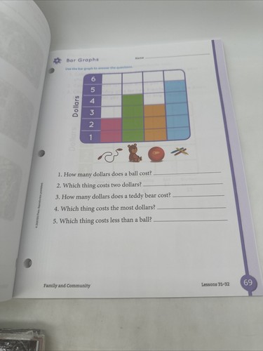 Bob Jones Heritage Studies 1 Family & Comm-Student & Teacher 1st Grade History - Picture 9 of 11