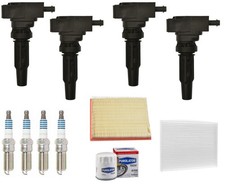 Ignition Coils Spark Plugs Tune Up Kit Fits Ford Bronco Sport 2.0L 2021-2022
