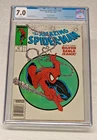 The Amazing Spider-Man #301 Newsstand Variant CGC 7.0 White Pages 1988 -WOW!
