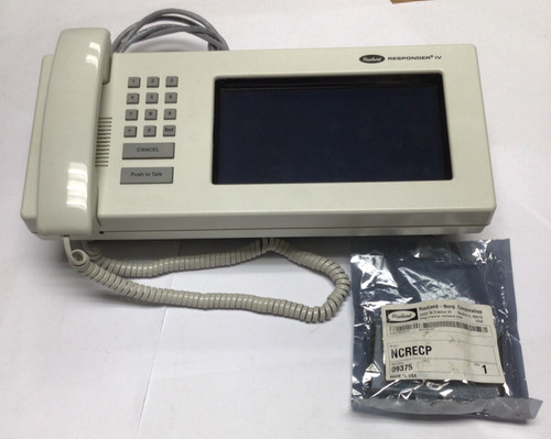 Rauland NCTSM Responder IV Nurse Call Master Station With Handset and NCRECP