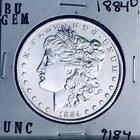 1884 O BU GEM MORGAN SILVER DOLLAR UNC MS+++ U.S. MINT RARE COIN 9184