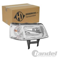 Diederichs Halogen Scheinwerfer LWR Rechts FüR VW Multivan Transporter | 2272980