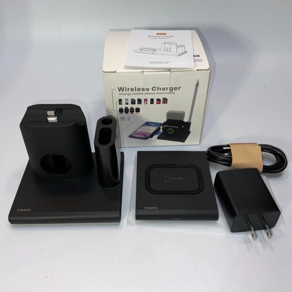 无线充电站底座充电器 支架 AirPod iPhone Apple Watch 手写笔  — 第 4/4 张图片