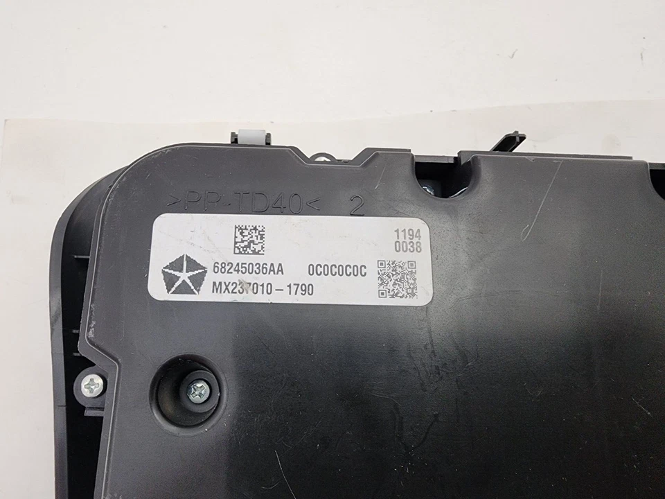 Chrysler 200 S 2015-17 vehículo función control pila centro fabricante de equipos originales Mopar 68245036AA Foto 2 de 4