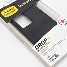OtterBox Black Symmetry Case Ultra-Sleek Cover for Samsung Galaxy S22