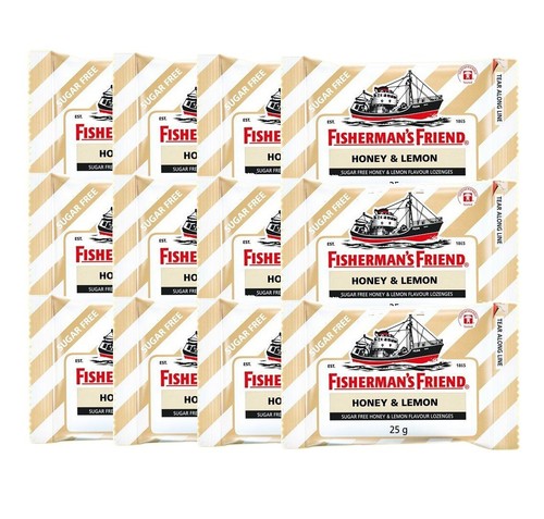 12, 24 sapori di zecca Fisherman's Friend losanghe sollievo dalla tosse, mal di gola 25 g - Foto 2 di 19