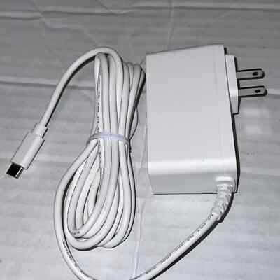 Sagemcom AC/DC USB-C Wall Charger Adapter 15V-2.5A, 9V-2A, 5V-2A NPD36AUS 10ft