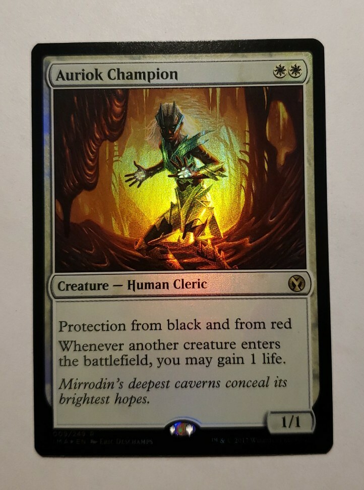 MTG　オーリオックのチャンピオン　foil英語　アイコニックIMA　3枚セット 17856bfd-e7d7-45c2-bbfc-
