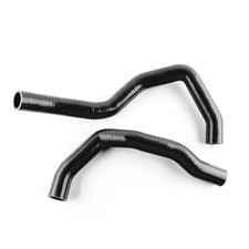 Black Fits For 1989-1994 Nissan 240SX S13 KA KA24 KA24DE Silicone Radiator Hoses