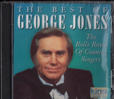 GEORGE JONES:   THE BEST OF .. (KING RECORDS CD 2001) NEW & SEALED.  FREE SHIPPI