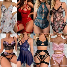 Underwear Sleepwear Sexy Lingerie Clubwear Dress Bodystocking Bodysuit Babydoll