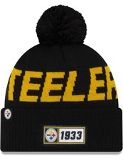 steelers bobble hat