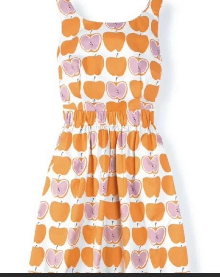 105. Boden Beatrice Apple Dress 6 Rare Euc 10uk eBay