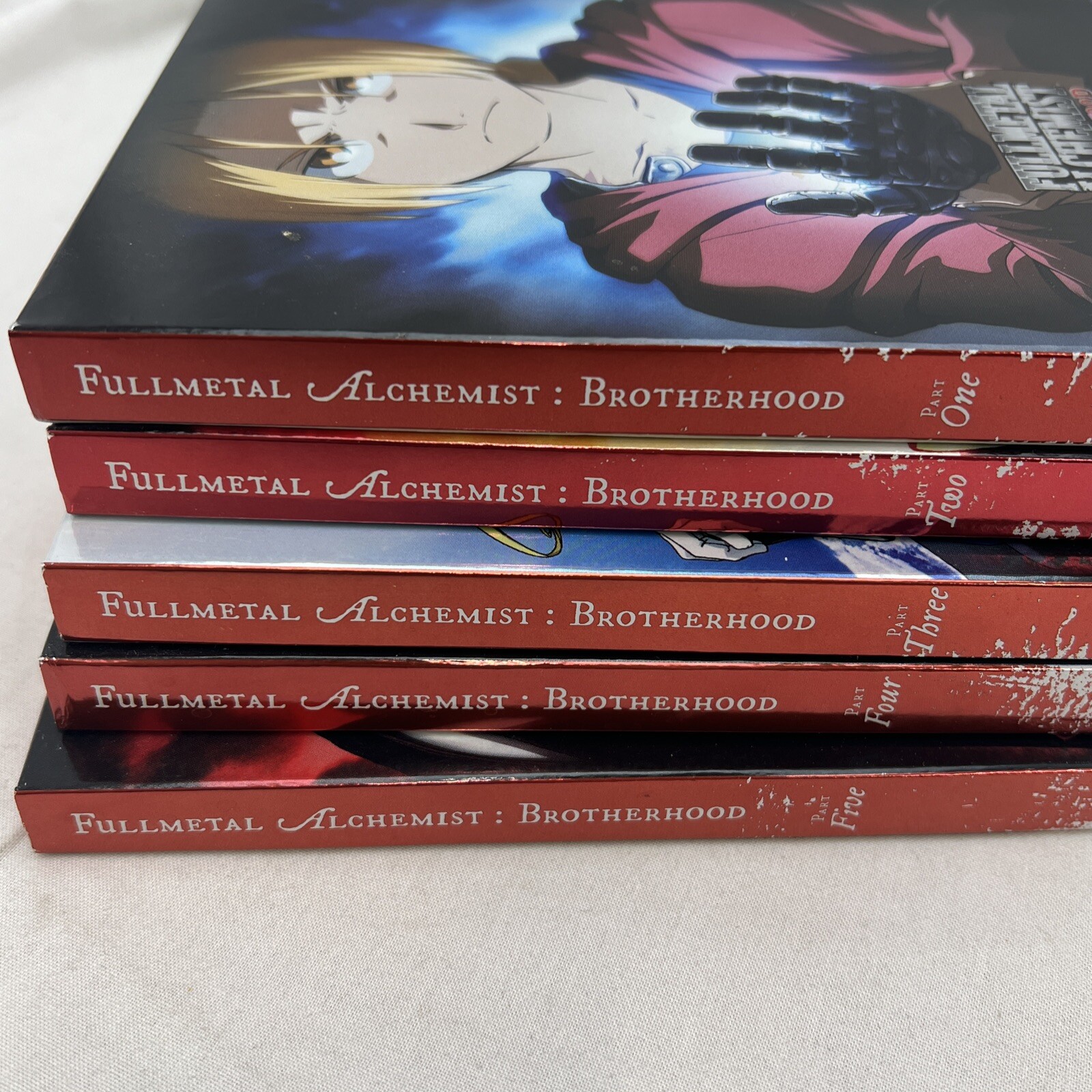 Fullmetal Alchemist: Brotherhood, Part 1 (Blu-ray Disc, 2010, 2-Disc Set)  for sale online