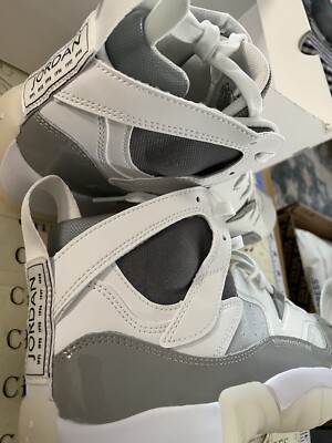 Nike Jumpman Two Trey Medium Grey Summit White DR9631-002 Womens Nike Jumpman Two Trey Medium Grey Summit White DR9631-002 Womens